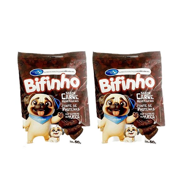 Bifinho Murano Pets Carne 50g
