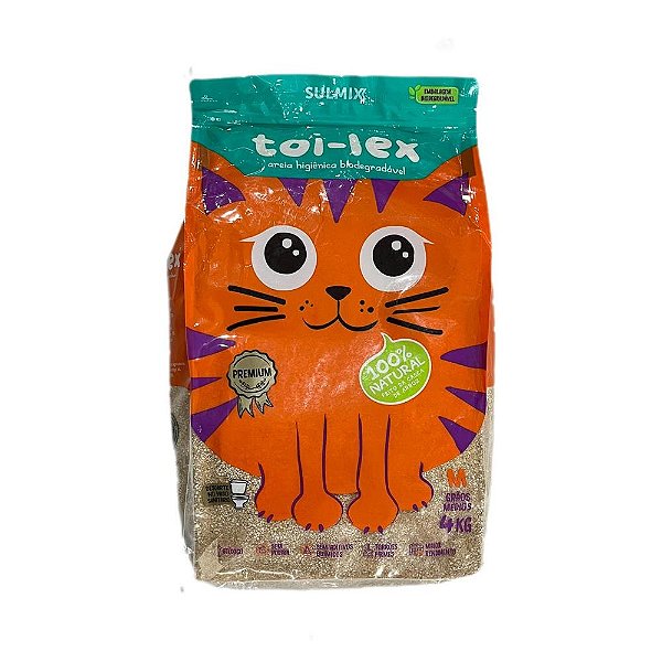 Areia de Gato Graos Finos 5x4kg Toilex