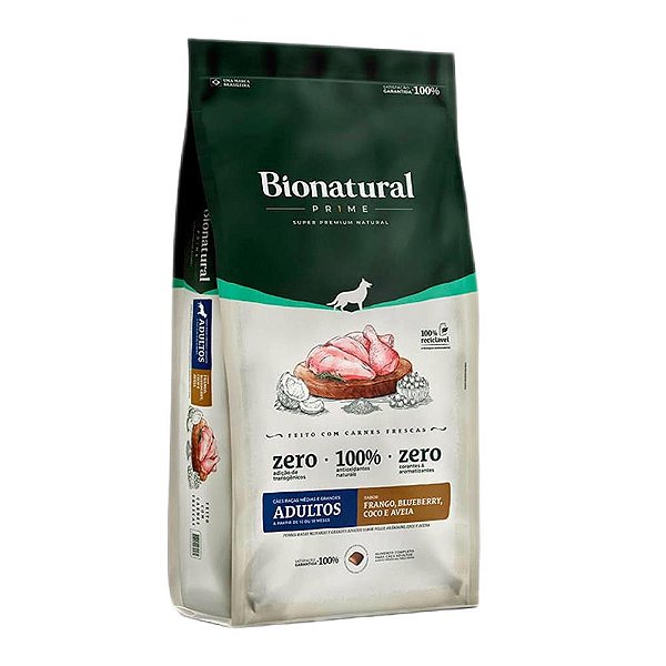 Racao Special Bionatural Caes Rm/g Ad Frango 10,1kg