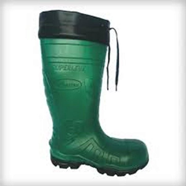 Bota Baspan Pvc Verde C.Longo C/forro 36