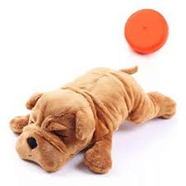 Brinquedo Pelucia Cao G - Bicho Com Luxo