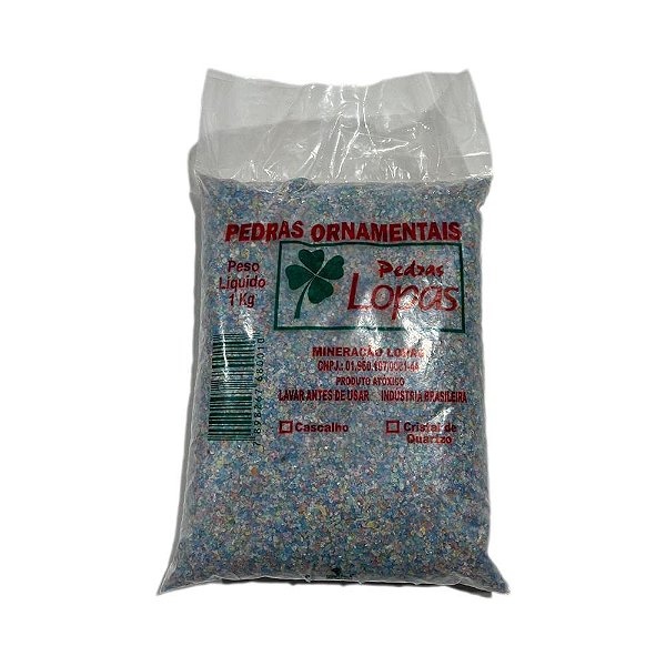 Areia Fina (multicolorido) 1kg Ag347