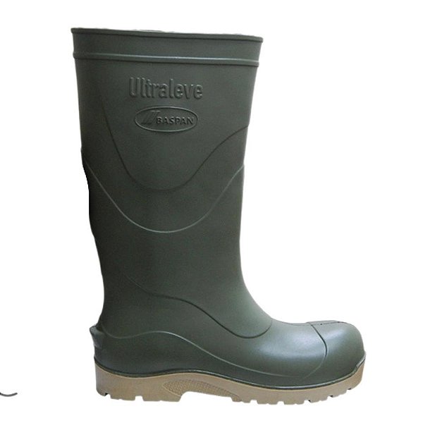 Bota Ultraleve Baspan Eva/pu Verde/be C.Long N. 34