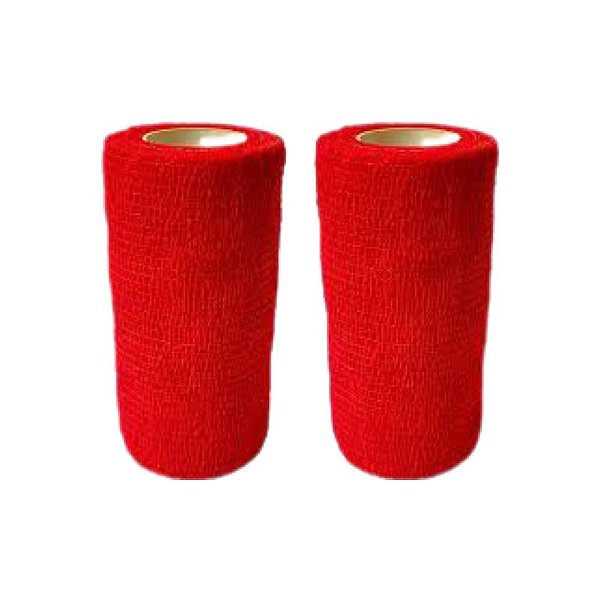 Bandagem Atadura Band-Flex - Vermelha 10cm