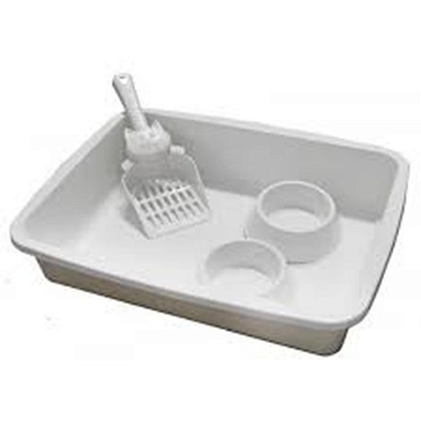 Kit Bandeja Gatos White