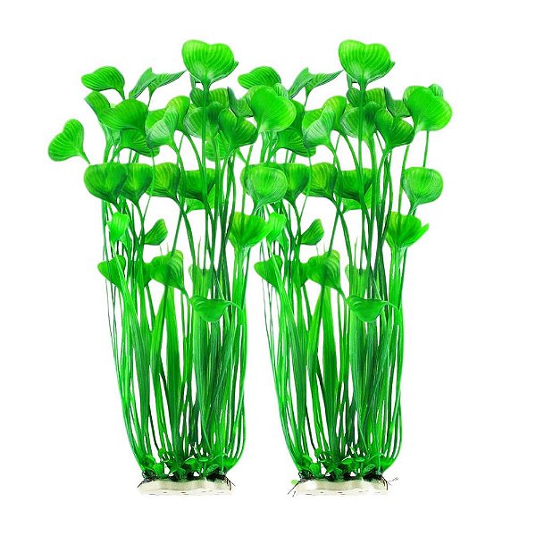 Planta Plastica Verde 40cm Modelo 1