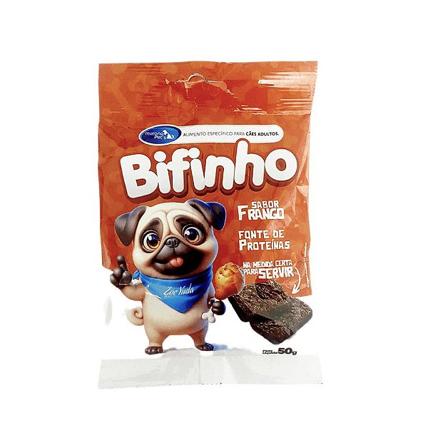 Bifinho Murano Pets Frango 50g