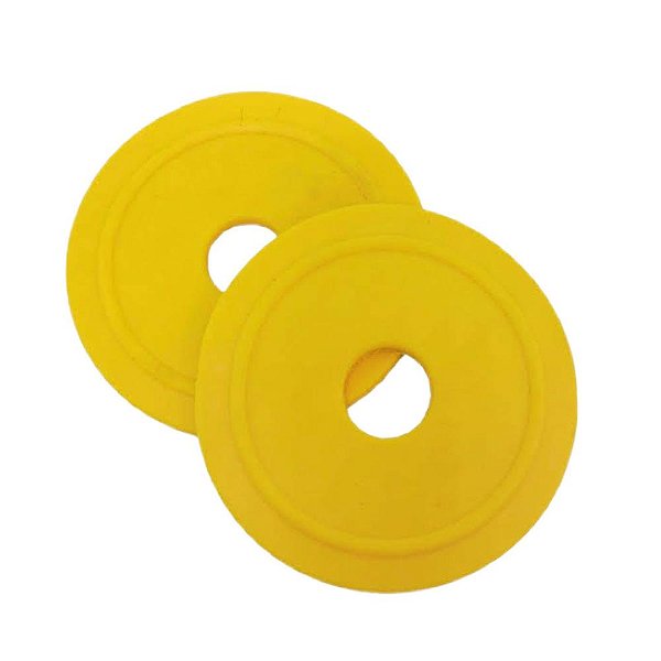 Protetor Lateral de Freio de Borracha Amarelol-4072- Regalo Campeiro