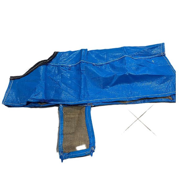 Capa de Cavalo Bag Forrada Com Ráfia