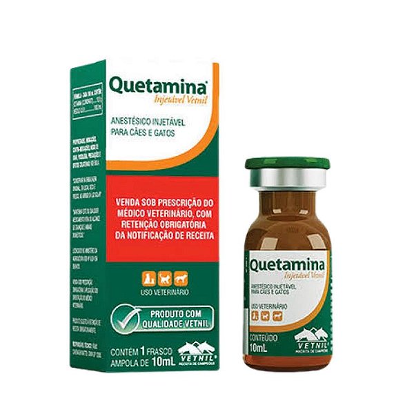 Quetamina 10% Inj. 10 Ml - Vetnil