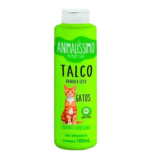 Talco Pra Gatos Animalissimo 100g - Murano