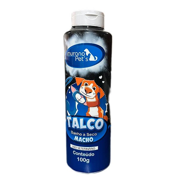 Talco Banho Seco Gatos - Murano