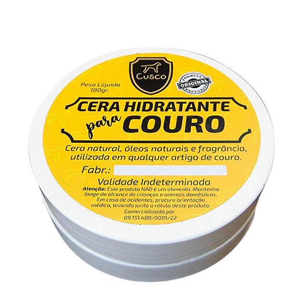 Cera Hidratante Para Couro 180g - Cusco