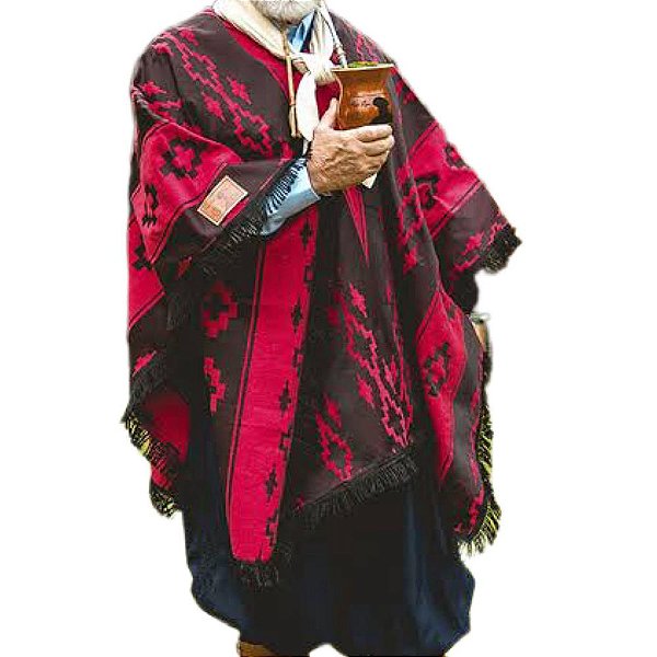 Pala Pampa Mano Lima Vermelho e Preto U - Cusco