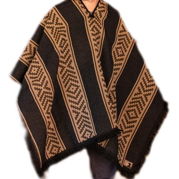 Pala Pampa Mano Lima Preto e Marrom U - Cusco