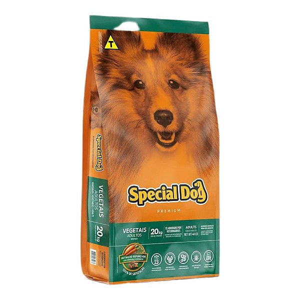 Racao Special Dog Pro Ad Vegetais 20kg