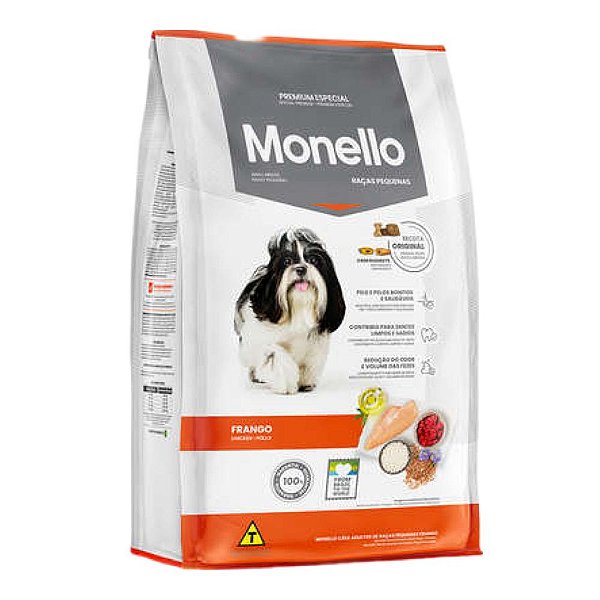 Racao Monello Dog Racas Pequenas Frango 17kg