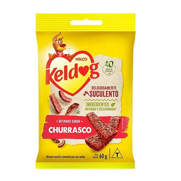 Bifinho Keldog Churrasco 60g