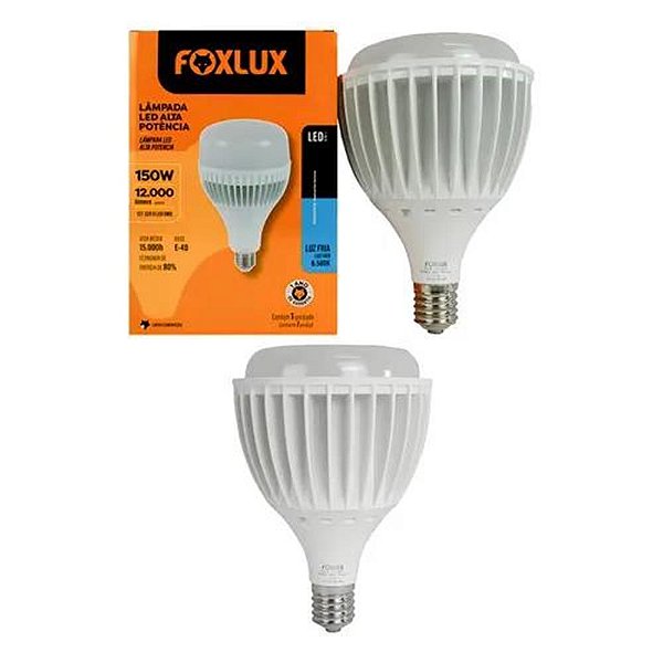 Lampada Led 150w 6500k E40 Foxlux Bivolt