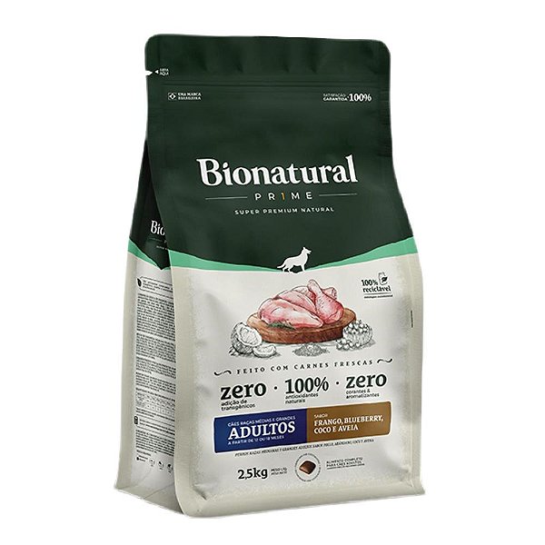Racao Special Bionatural Caes Rm/g Ad Frango 2,5kg