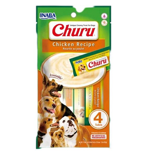 Churu Dog Sabor Frango C/4