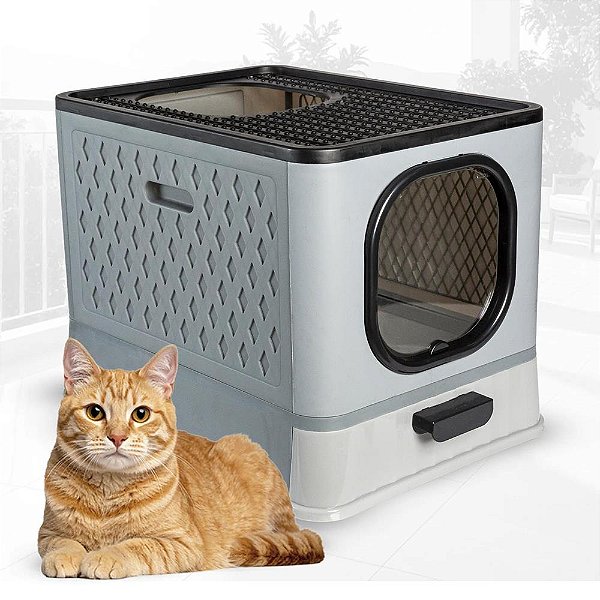 Sanitario Sandbox Premium Cinza-Forpets