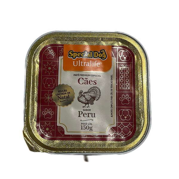 Pate Special Dog Ultralife Natal Sabor Peru