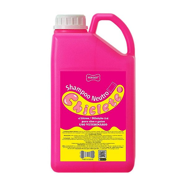 Shampoo Neutro Chiclete 4l-Zanelli