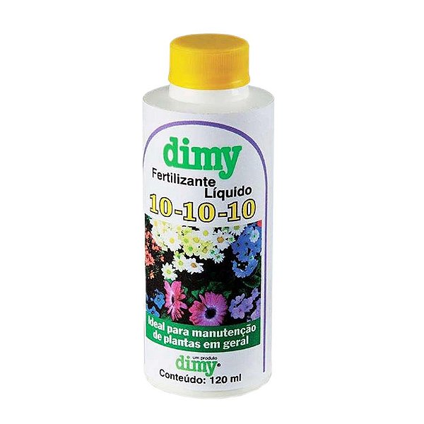 Fertilizante Liquido 10.10.10 Dimy 120ml