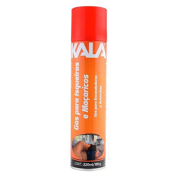 Gas Isqueiro Macarico 320ml/180g