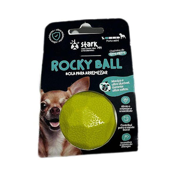 Bola Caes Rocky Ball 40mm Verde Murano