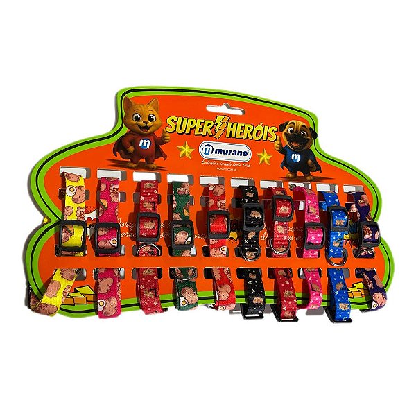 Coleiras C/reg.Capivara 15m - Murano