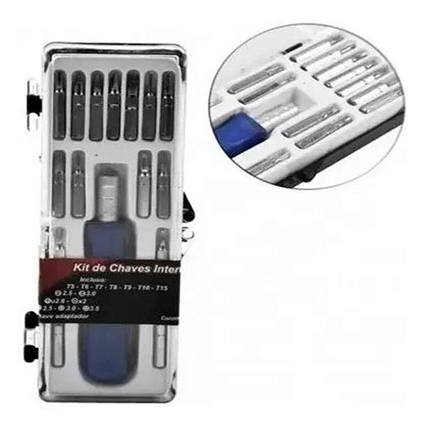 Chave Intercambiaveis C/16pcs Sq-3502 - Essencial