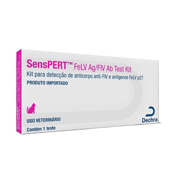 Teste Senspert Felv/fiv - Dechra Pet