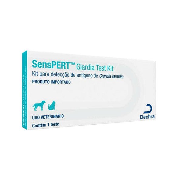 Teste Senspert Giardia - Dechra Pet
