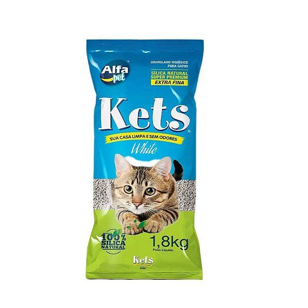 Areia Kets White 1,8kg Alfa16