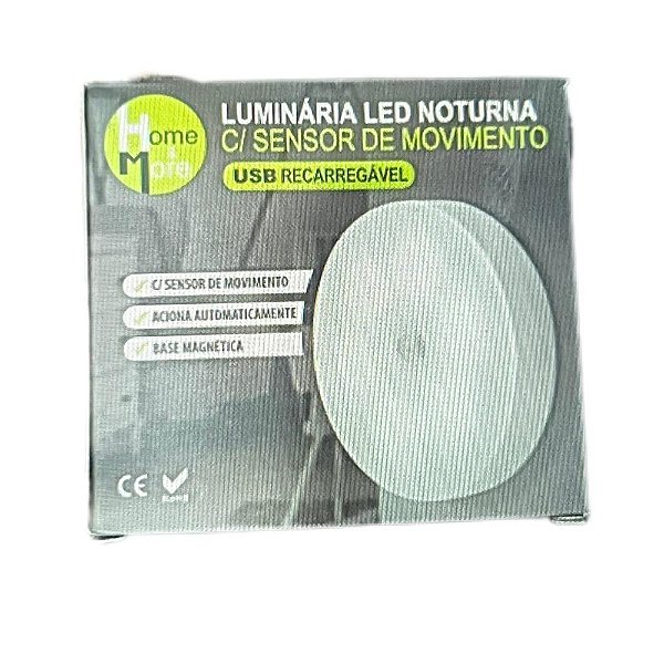 Luminaria Led C/sensor de Movimento Hm-249 - Essencial