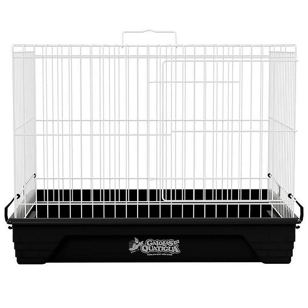 Gaiola Para Coelho New B-004 Preto e Branco