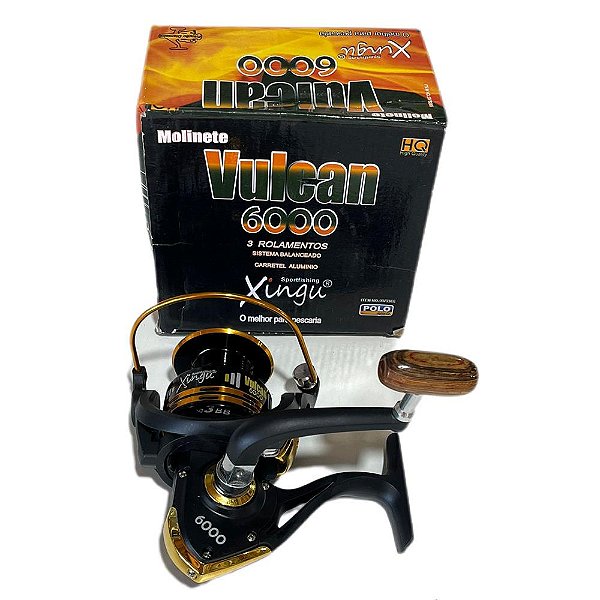 Molinete Vulcan 6000 3rl Aluminio