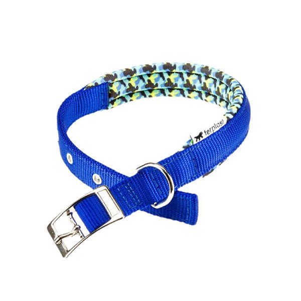 Coleira Daytona Fantasy C20/43 Azul - Ferplast