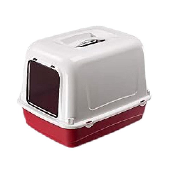 Sanitario Clear Cat 10 Lilas - Ferplast