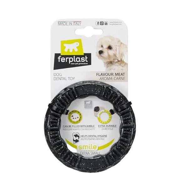 Osso Smile s Preto - Ferplast