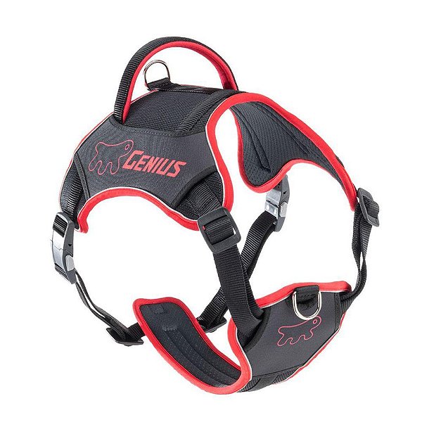 Peitoral Genius Pequeno Vermelho - Ferplast