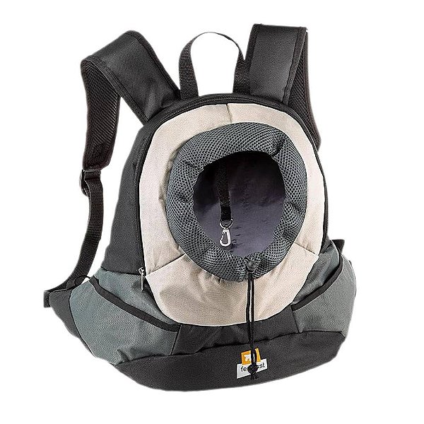 Mochila Kangoo P Cinza - Ferplast