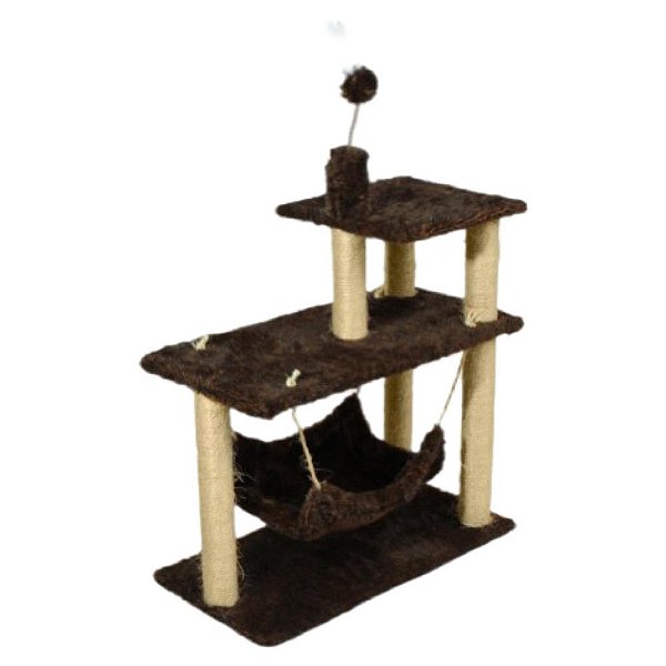 Arranhador Tubo Pata 3 Andares - Todas as Cores
