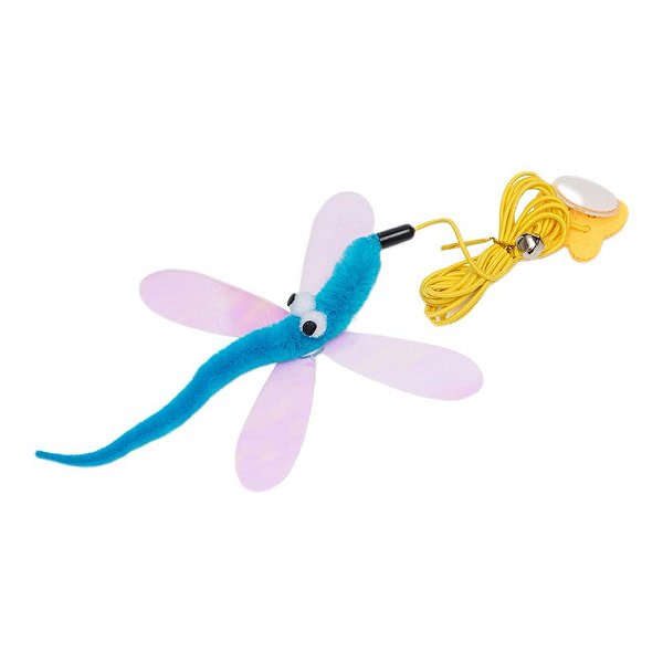 Brinquedo Gato Elastico C/cordao Guizo e Libelula Bg-43
