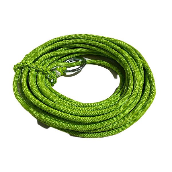 Laco 10,5 Mm Torcido Polystell Chumbado S/tratamento Verde 15 m - Cordaville