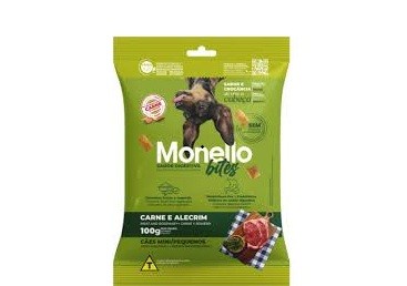 Bites Caes Mini/pequenos Saude Digestiva 100g Monello