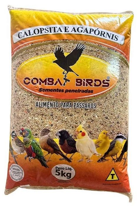 Racao Combat Birds Passaros da Natureza 5kg