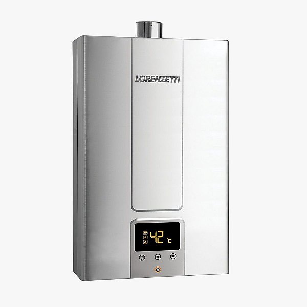 Aquecedor A Gás Lorenzetti Lz 1600de-i Inox GN